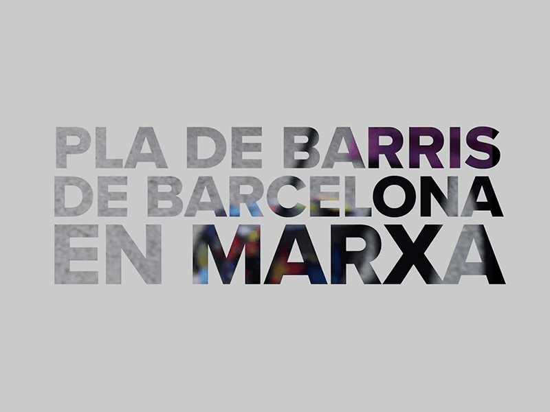 Sense barris no hi ha Barcelona